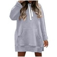 thumbnail image 5 of The Warmy Oversized Hoodie Dress for Womens Hoodies Pullover Long Sleeve Hoodies with Pocket, 5 of 6