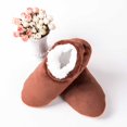 thumbnail image 2 of Minnieouse 1 par de zapatillas gruesas de invierno de estilo informal para el hogar para hombre, sandalias de felpa cálidas portátiles para sala de estar, Calzado Café Minnieouse AP016533-03, 2 of 6
