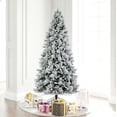 thumbnail image 5 of Vickerman 7.5' x 46" Flocked Jackson Pine Artificial Unlit Christmas Tree., 5 of 5
