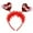 B, variant on Minjewel Valentine's Day Sequin Heart Headband for Women, Sparkly Party Hair Accessory, Festive Holiday Celebration & Special Occasion Headwear,A