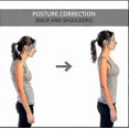 thumbnail image 2 of Posture Corrector - Adjustable Breathable Back And Shoulder Posture Corrector - Posture Corrector Support Vest compatible Pain Relief compatible Men A, 2 of 4