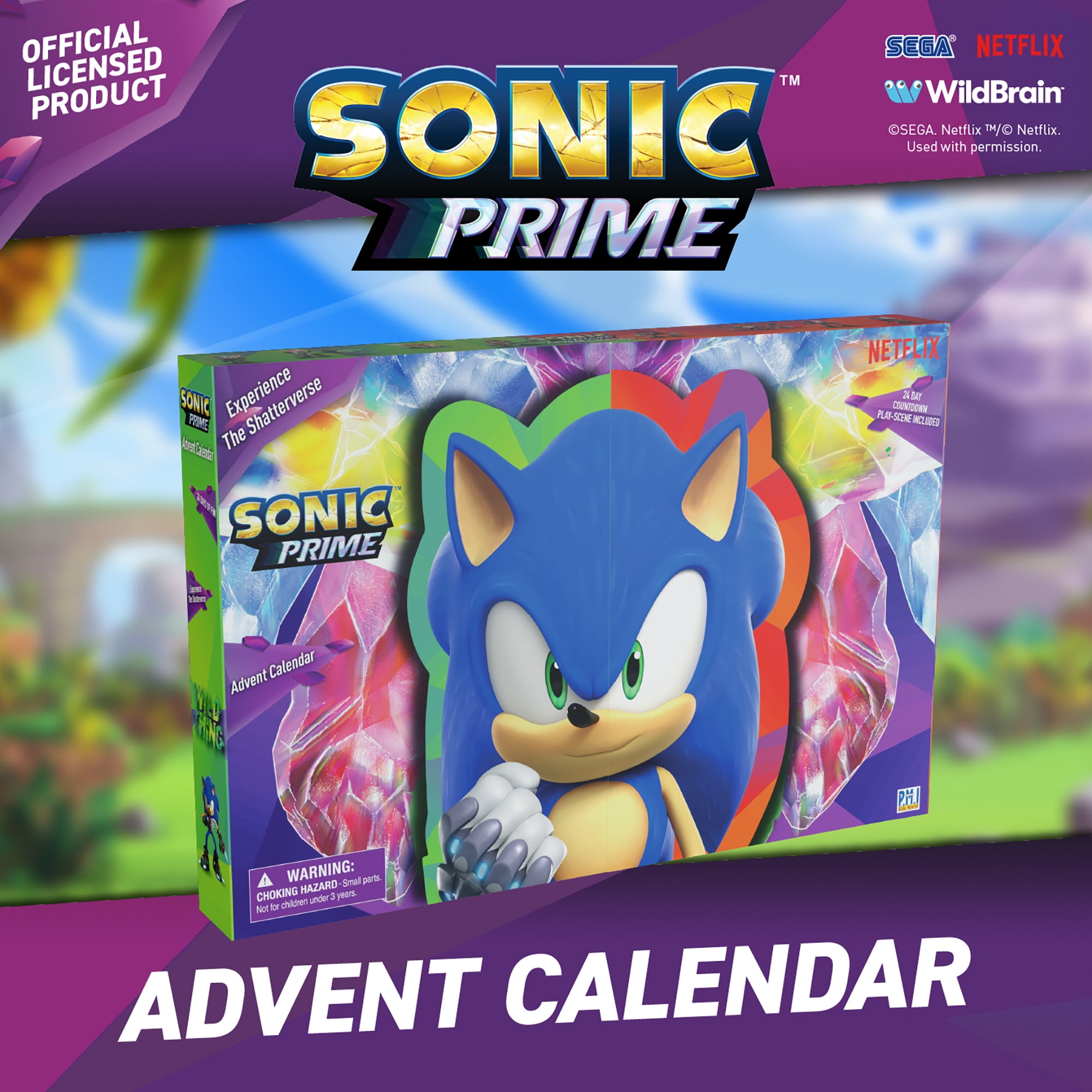 Sonic Prime: Christmas Advent Calendar - 24 Days of Gifts, Daily