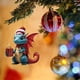 thumbnail image 3 of Juguete de Dinosaurio para Fiesta de Navidad, Adornos de Santa Claus con Ornamientos Azules, Pendientes Acrylic para Árbol de Navidad, Decoración para Fiesta de Dinosaurios, Regalos de, 3 of 9