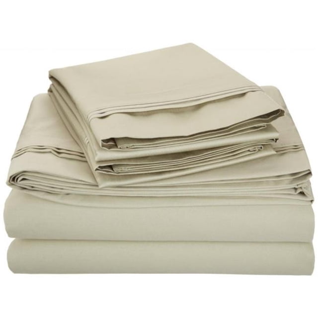 Egyptian Cotton 1000 Thread Count Solid Sheet Set King-Sage