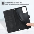 thumbnail image 6 of for Samsung Galaxy A53 5G Crossbody Wallet Case with Card Holder, Flip Folio Book Style Leather Shockproof Protective Phone Cover with Shoulder Strap/Lanyard for Samsung Galaxy A53 5G, Black, 6 of 9
