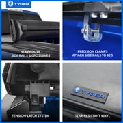 Tyger Auto T1 Soft Roll-up Truck Bed Tonneau Cover Compatible with 2024-2025 Ford Ranger | 5 (61) Bed | TG-BC1F9205