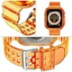 thumbnail image 2 of Correa de Silicona Transparente con Case para Apple Watch, Compatible con Todas las Series, 2 of 5