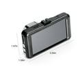 thumbnail image 3 of TIMIFIS Dash Cam HD Front And Rear Dual Lens On-board Driving Recorder 140 ° Wide-angle DVR Reversing Camera With Night Vision G Sensor Parking Monitor ummer, 3 of 9