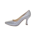 thumbnail image 3 of ZAPATILLA DE VESTIR LEON MUJER PLATA SINTETICO 4908 LEON  4908p, 3 of 4