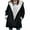 Lake Blue, variant on Pejock Jackets for Women Winter Warm Sherpa Lined Coats Plus Size Hooded Parka Faux Suede Long Pea Coat Outerwear Classic-Fit Soft Fuzzy Jackets Overcoat
