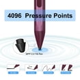 thumbnail image 4 of Lápiz Stylus SSS·GRGB MPP 2.0 con 4096 niveles de presión Rojo USB-C, 4 of 8