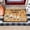 A003- Clear (Pumpkin Ghost C), variant on Doormat, Coir Cute Ghost Black Cat Halloween Themed, 1 Piece Non Slip Entrance Rug With Spooky Trick Or Treat Pattern For Home Front Door Porch Entryway Indoor Outdoor Halloween Holiday Decoration