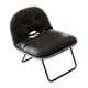 thumbnail image 1 of Taburete Plegable Strade Fareast Limited Silla de Comedor Portátil de Cuero PU Negro, 1 of 8