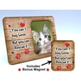 thumbnail image 2 of Expressly Yours! "You Can't Buy Love, But You Can Rescue It" Pet Lover Picture Frame Keepsake for Tabletop, Holds 3.5 x 2.5" Photo, 2 of 8