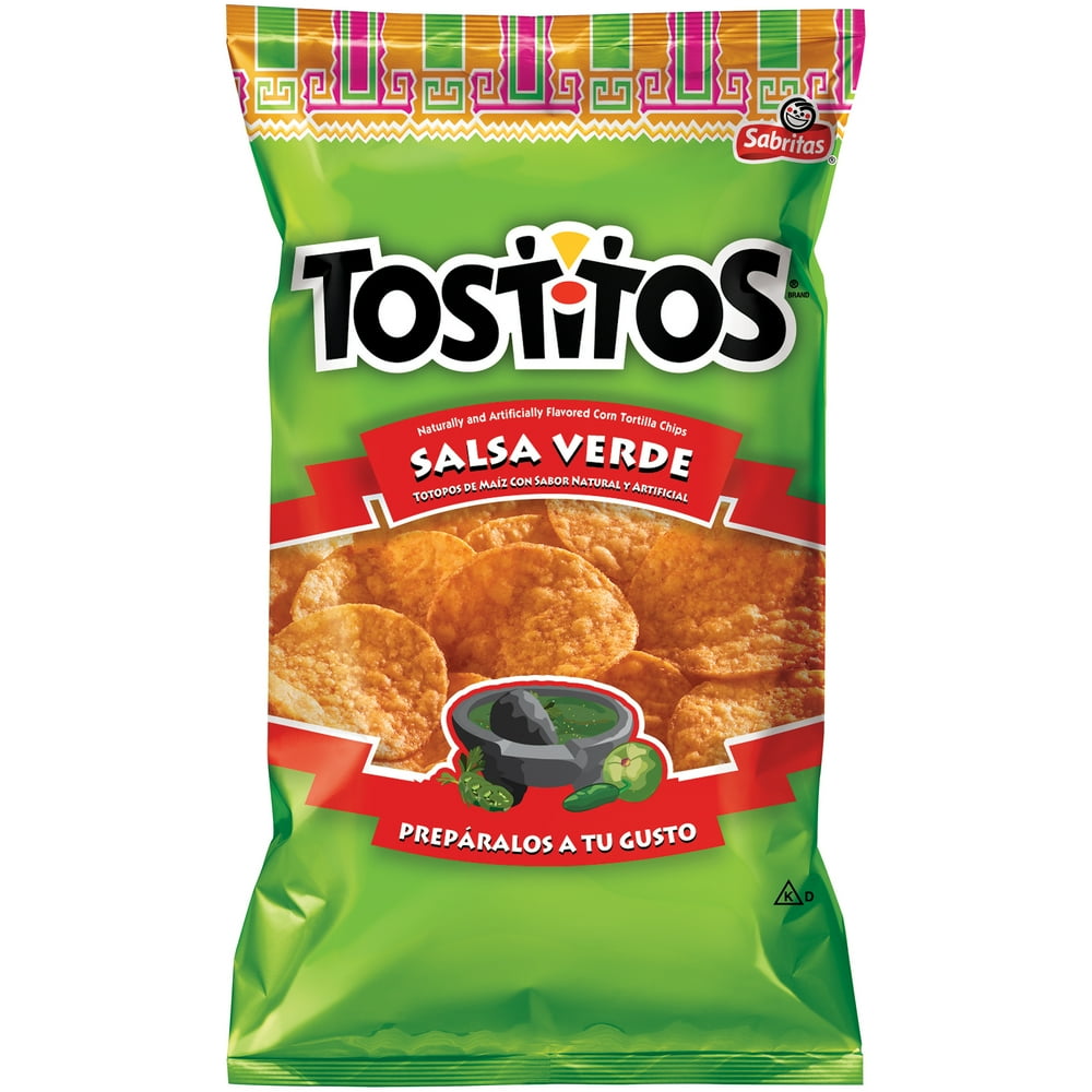 Tostitos Salsa Verde Tortilla Chips 7 625 Oz Walmart com Walmart com