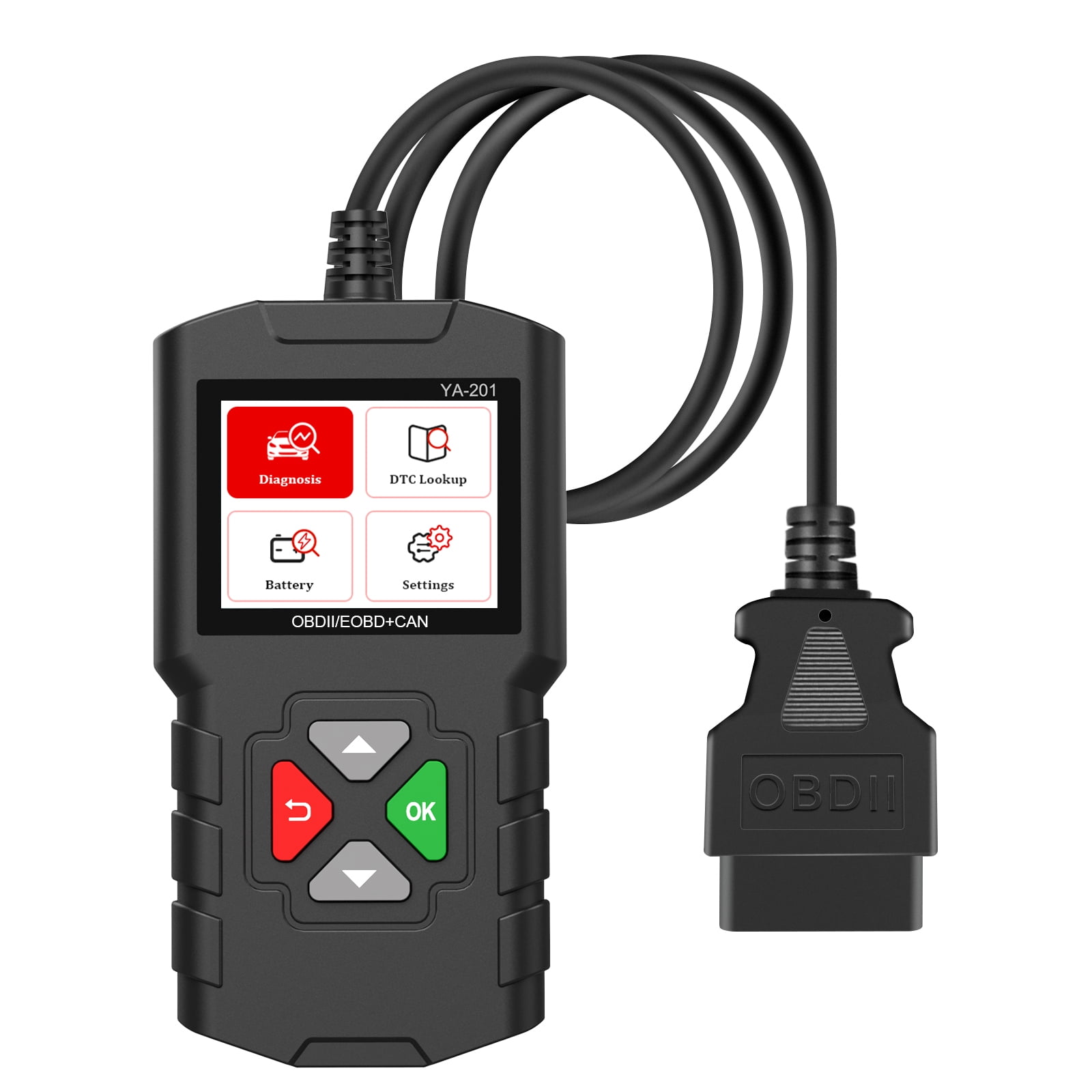 JDiag FasCheck BT200 12V Car Battery Tester Auto Cranking and Charging