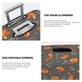 thumbnail image 5 of Daiia cute fall fox leaf Luggage Cover, Thickened Washable Travel Luggage Covers, Elastic Unique Baggage Covers for 18-20 inch Luggage-X-Large, 5 of 9