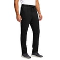 thumbnail image 6 of Zimjoy Men's Track Pants Stretch Drawstring Wasit Athletic Pants Casual Open Bottom Joggers for Workout, Black L, 6 of 8