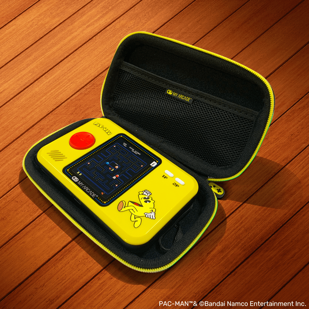 Pac-Man Pocket Player Pro + Travel Case