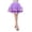 Purple, variant on CHUOU Women Christmas Dance Party Tulle Skirt Holiday Party TuTu Ballet Skirts
