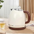 thumbnail image 5 of 220V Portable Electric Kettle 1.8L Stainless Steel Electric Tea Kettle Mini Household Water Boiler Home Kitchen Appliances, 5 of 5