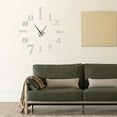 thumbnail image 3 of Reloj de pared creativo digital simple y moderno nórdico, reloj de acrílico distintivo, reloj de cuarzo decorativo para pared y sala de estar, 3 of 5