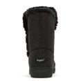 thumbnail image 4 of Botas de nieve para mujer CLPP'LI Twin Button forradas de peluche negras, 4 of 7