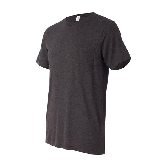 Bella Canvas 3021 Men's Jersey Short-Sleeve Pocket T-Shirt