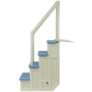 Aqua Select Everest Above Ground Pool Step and Ladder System | Blue