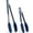 Classic Blue, variant on Kitchen Tongs, Stainless Steel Cooking Tongs with Silicone Tips, 600ºF High Heat-Resistant Non Scratch Locking Tongs for Cooking BBQ Grilling Air Fryer Pans, Set of 2 (7" 9" and 12") Sage Green