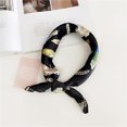 thumbnail image 3 of Coofit 4PCS Neck Scarf Assorted Fashion Professional Hair Scarf Square Scarf for Women, 3 of 10