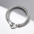 thumbnail image 3 of Ross-Simons Sterling Silver Cestina-Link Bracelet, Women's, Adult, 3 of 6