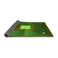 thumbnail image 2 of Ahgly Company Indoor Rectangle Abstract Green Modern Area Rugs, 6' x 9', 2 of 4