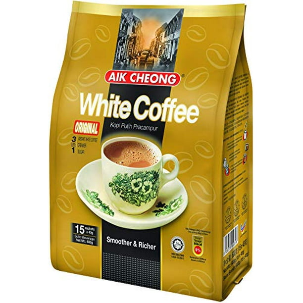 NineChef Bundle Instant White Coffee 3 in 1 + 1 NineChef Brand Long