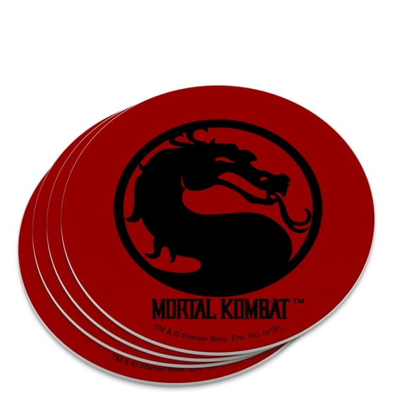 Mortal Kombat Symbol Novelty Coaster Set