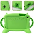 thumbnail image 3 of Golden Sheeps Kid Case Compatible for Samsung Galaxy Tab A 8.0 2019 T290 T295 Lovely Cartoon Shockproof Silicone Protective Convertible Handle Stand [BPA Free] (green), 3 of 6