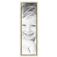 thumbnail image 2 of ArtToFrames 14" x 47" Silver with Black Lip Picture Frame, 14x47 inch Multi Wood Poster Frame (WOM-5193),  Pack, 2 of 7