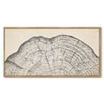 thumbnail image 2 of SHENIFY Farmhouse Vintage Wall Art Large 20x40in Natural Framed Set Gray Wood Tree Ring Spirals Nature Abstract Drawings Rustic Modern Art Decor for Farmhouse Office Hanging Decoration, 2 of 5
