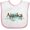 White and Pink, variant on Inktastic Alaska Grunge Boys or Girls Baby Bib