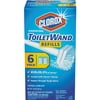 Clorox Disinfecting Toilet Wand Refill Heads 6 ea (Pack of 2)