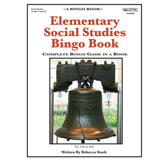 Bingo Books: Elementary Social Studies Bingo Book: Complete Bingo Game In A Book (Paperback)