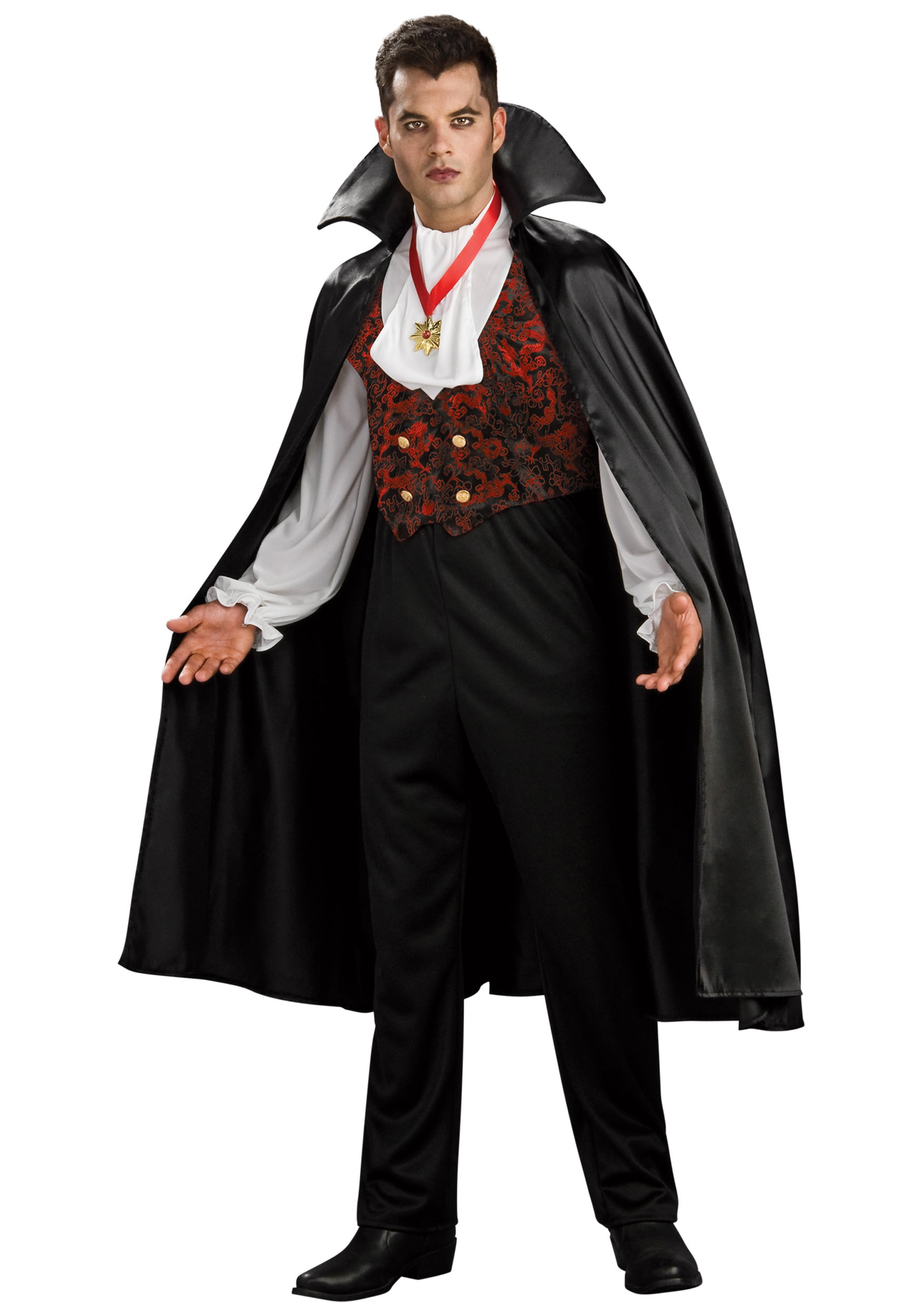 Men's Adult Plus Blood Count Vampire Halloween Costume Size 48-52 NEW BJ 