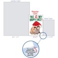 thumbnail image 4 of CAB5940 Happy Face Christmas Joke Greeting Card (12 Pack), 4 of 7