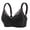 Black, variant on Lopecy-Sta Front Closure Lace Bra for Women, Full Coverage Wireless Supportive Minimizer Bra with Adjustable Straps, Comfortable Plus Size Lingerie