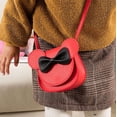thumbnail image 5 of Little Girls Handbag Kids Mini Shoulder Bag with Bow Knot, Cute Animal Ear Princess Crossbody Purse for Kids Toddler Preschoolers, 5 of 7