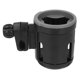 thumbnail image 1 of 2 in 1 Stroller Cup Holder Foldable Anti Slip 360 Deg Adjustable Double Bottle Holder for Treadmill Bike, 1 of 4