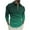 Mint Green Shirts for Men, variant on Big & Tall M-6XL Golf Tees Shirts for Men Plus Size Long Sleeve Tshirts Shirt Pullover Zipper Collared Gradient Printed Athletic Tops