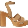 thumbnail image 6 of Sam Edelman Womens Rosalind Suede Square Toe Heels, 6 of 7