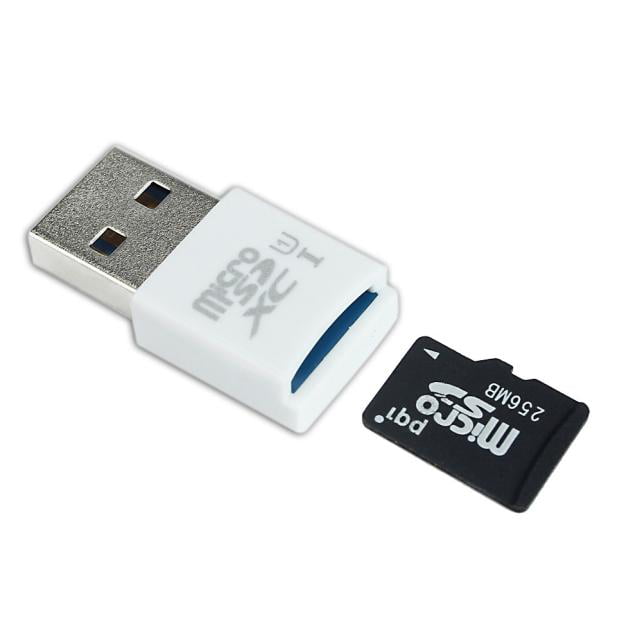 MINI 5Gbps Speed USB 3.0 Micro SD/SDXC Card Reader Adapter - Walmart.com