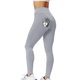 thumbnail image 1 of Gibobby Pantimedias yoga Dama Pantalones Mujer Estampado Hip High Tight Fitting Sports Hip Fitness Peach Pantalones Cintura Yoga Yoga Pantalones（Gris， S), 1 of 4